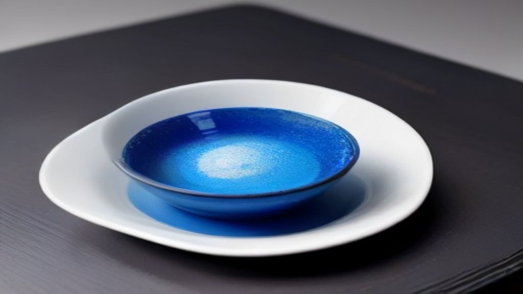 絵付けの筆と呉須